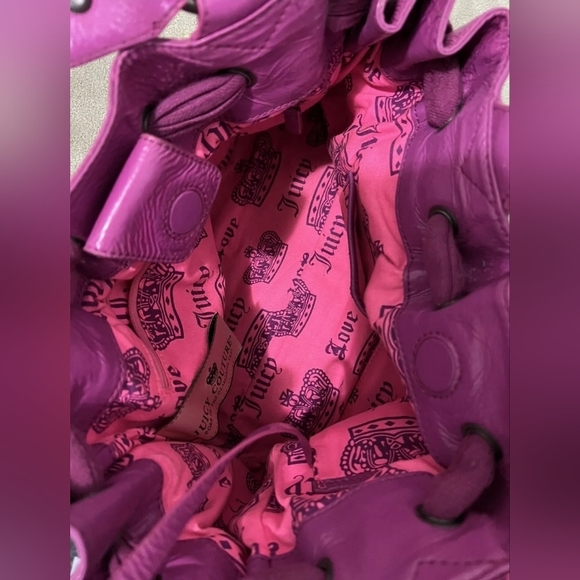 juicy couture Terry daydreamer bag Hot pink Purple - Picture 8 of 8